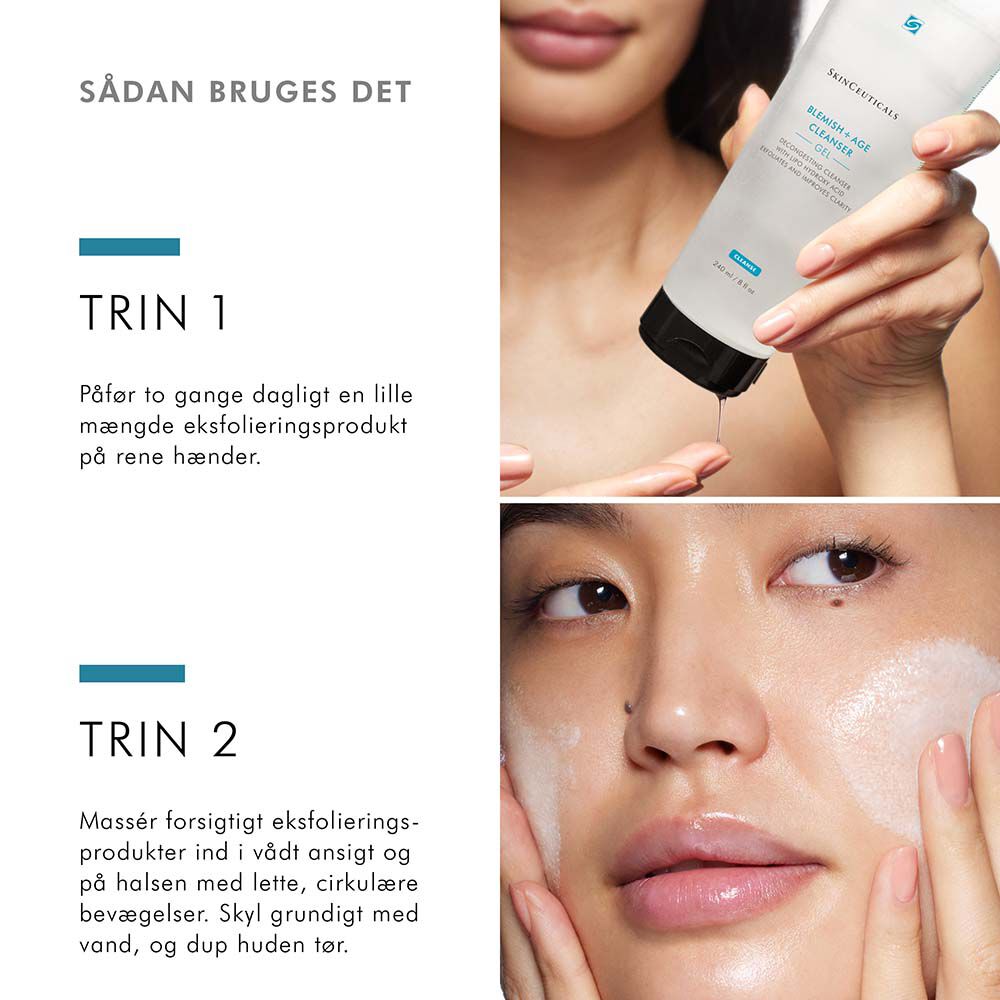 Komplet hudplejerutine til morgen med Blemish + Age hudplejeserien