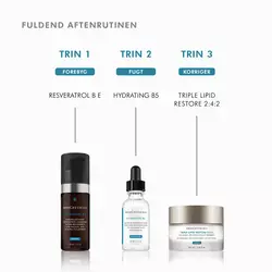 Hudplejerutine aften