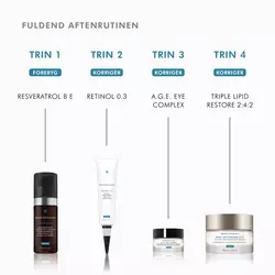 Hudplejerutine aften