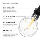 Serum påføres