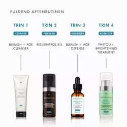 Hudplejerutine aften