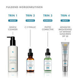 Hudplejerutine morgen